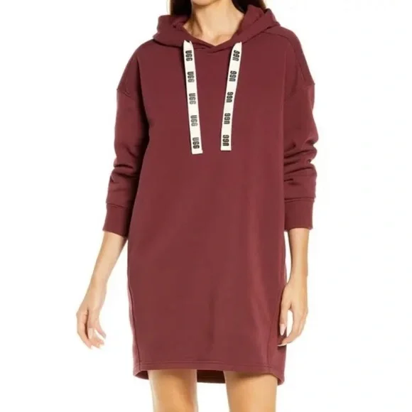 burgundy hoodie dress LaDivine S508 Long Formal Mother of the Bride A Line Dress – The Dress  Outlet main image 1